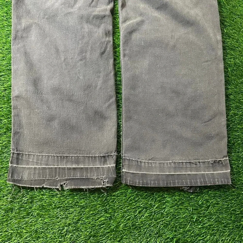 Carhartt Relaxed Fit Distressed Work Pants Faded Gray